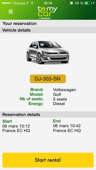 ToMyCar by Europcar