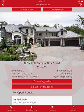 【免費商業App】AM Open House - Canada - Simple and Efficient app for Open Houses-APP點子