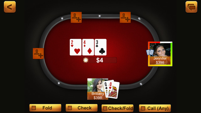 【免費遊戲App】Holdem Poker - Play Free Classic Texas Hold'em with Friends-APP點子