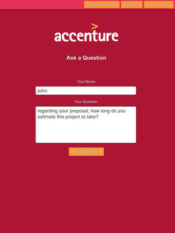 【免費工具App】AccentureQ&A-APP點子