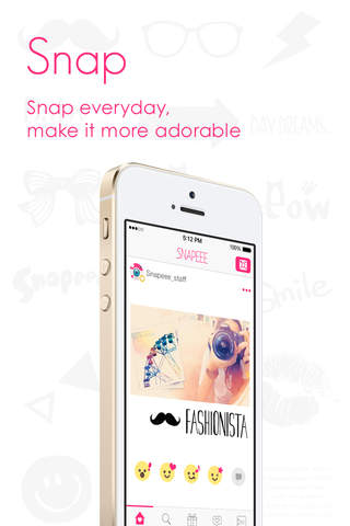 Snapeee-Adorable photo decoration app screenshot 2