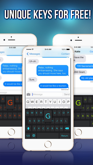 【免費工具App】Keys on Fleek for iPhone - Customize your keyboard with colorful themes-APP點子
