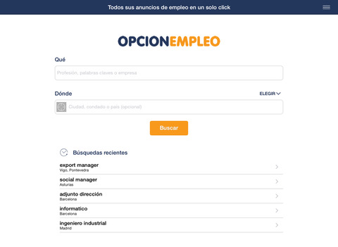 【免費商業App】Opcionempleo - Empleos, Búsqueda de empleo, Trabajos-APP點子