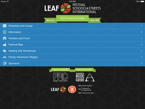 【免費音樂App】LEAF Festival 2015-APP點子