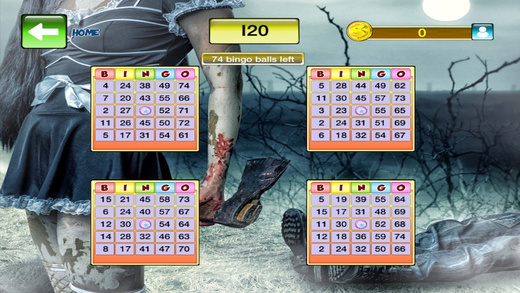 Apocalypse Zombie Bingo Blitz - Halloween Edition - Free Casino Game Feel Super Jackpot Party and Wi