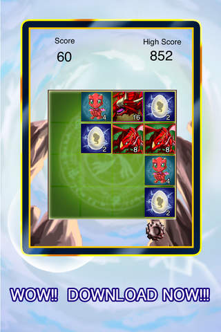 2048 Dragon Brain Teasers And Math Logic Puzzle Game - Pokemon Version screenshot 3