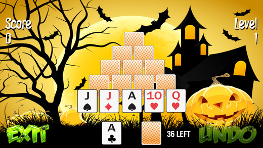 Pyramid Solitaire Halloween
