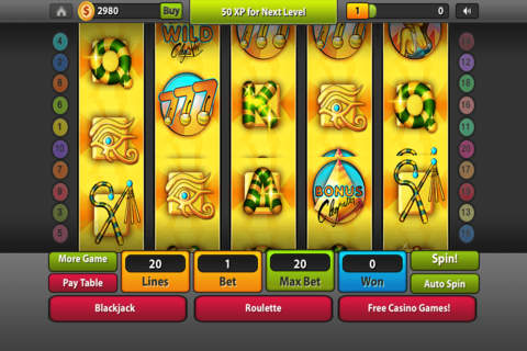Cleopatra & Caesars Slots (Journey of the Lucky Jackpot Riches) - Best Casino Slots Games screenshot 2