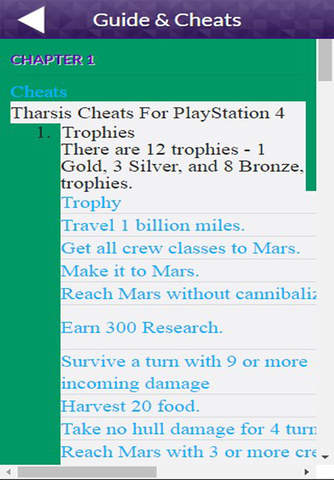 PRO - Tharsis Game Version Guide screenshot 2
