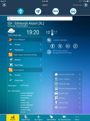 Edinburgh Airport + Flight Tracker Premium HD EDI screenshot 2