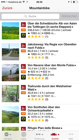 【免費旅遊App】Mountainbike - outdooractive.com Themenapps-APP點子