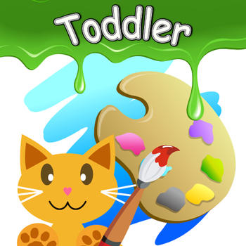 QCat - Toddler's Coloring Book 123 (free) LOGO-APP點子