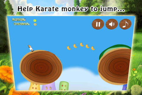 Karate Monkey Jump Pro screenshot 2