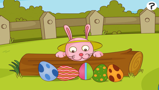 Active Easter Bunny Learning Game for Children