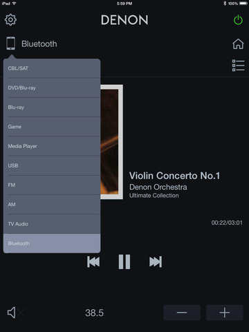 【免費音樂App】Denon 500 Series Remote-APP點子