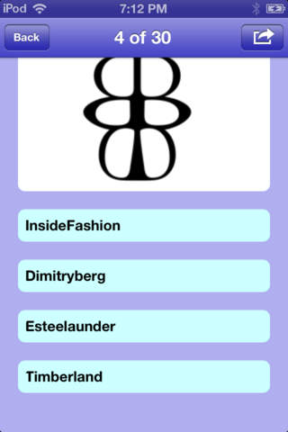 Fashion Brands Logo Quiz Paid screenshot 2
