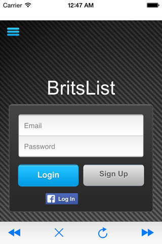 BritsList Mobile screenshot 2