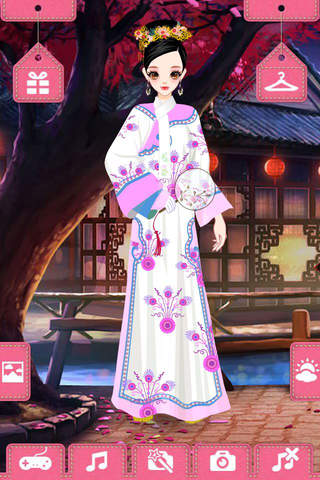 清宫美人-古装造型，底蕴服饰，免费换装小游戏 screenshot 4