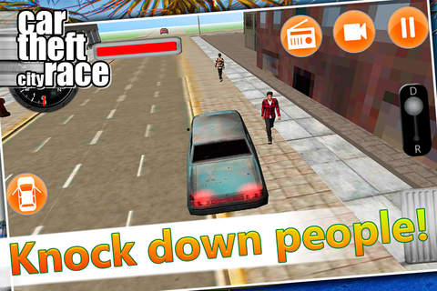 Car Theft 3D: City Race screenshot 4
