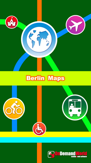 【免費交通運輸App】Berlin City Maps - Discover BER with U-Bahn, Bus, and Travel Guides.-APP點子