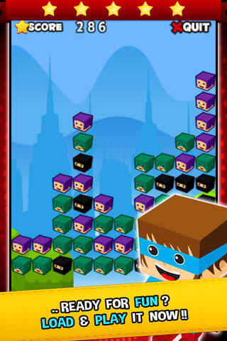 `` Super Bursting Heroes `` - Pop the hero blocks to win the funny mobile game !! screenshot 4