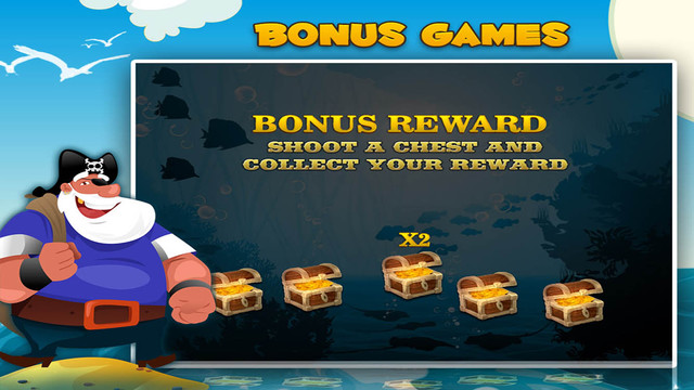 【免費遊戲App】Buried Treasure Pirate Slots - * Treasure Ship of Booty Bay * : Free Casino Games-APP點子