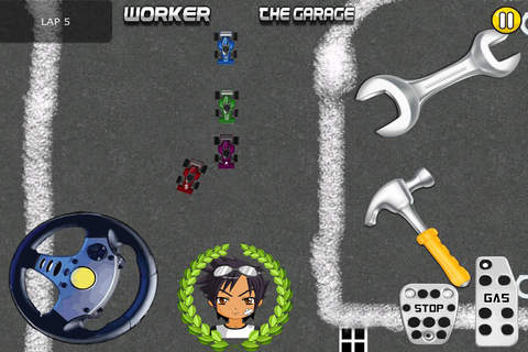 Micro Racing HD Pocket screenshot 4