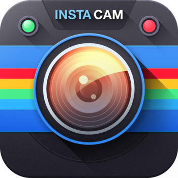 InstaCam-Picture editor,pic frame,image effect edit,App for Flickr,Instagram,Tumblr,Vkontakte,Twitter sharing 攝影 App LOGO-APP開箱王