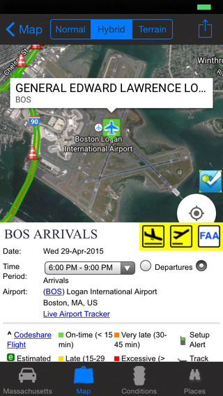 【免費旅遊App】Massachusetts/Boston Road Conditions and Traffic Cameras - Travel & Transit & NOAA-APP點子