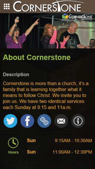 【免費生活App】Cornerstone Community Church app-APP點子