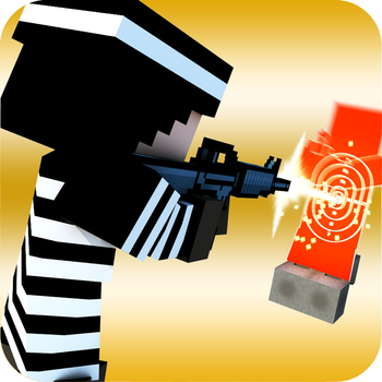 Cops N Robbs Shooting Training with skin exporter for minecraft LOGO-APP點子