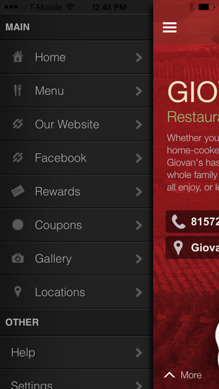 【免費生活App】Giovan's Restaurant & Pizzeria-APP點子