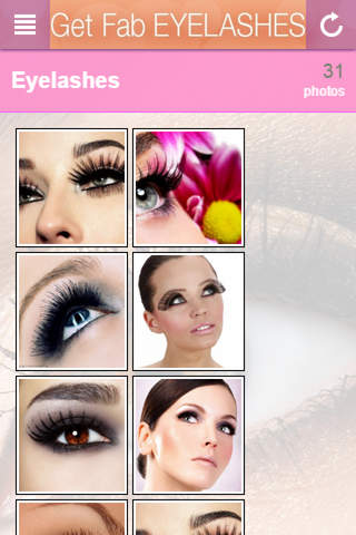 Get Fab Eyelashes App screenshot 2