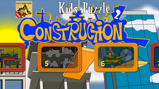 Kids Puzzle - Construction 2