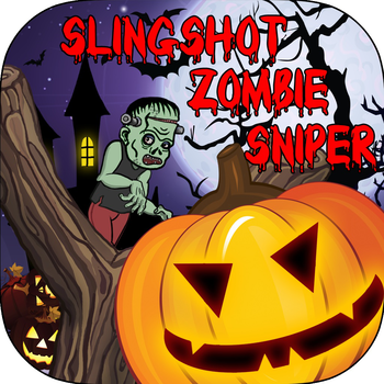 Slingshot Zombie Sniper - Halloween Special on the graveyard LOGO-APP點子