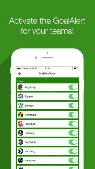 免費下載運動APP|GoalAlert German Bundesliga Live app開箱文|APP開箱王