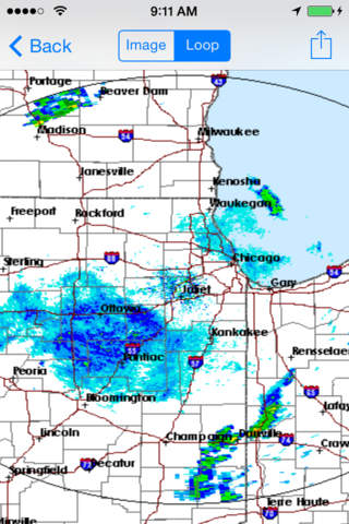 Illinois/Chicago/US NOAA Instant Radar Finder/Alert/Radio/Forecast All-In-1 - Radar Now screenshot 3