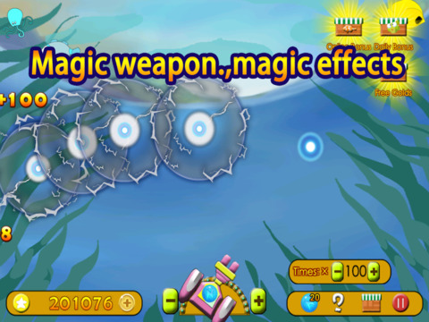 【免費遊戲App】Candy Crazy Fish－Magic weapon crush fishes saga-APP點子