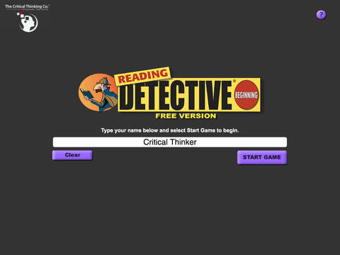 Reading Detective® Beginning Free