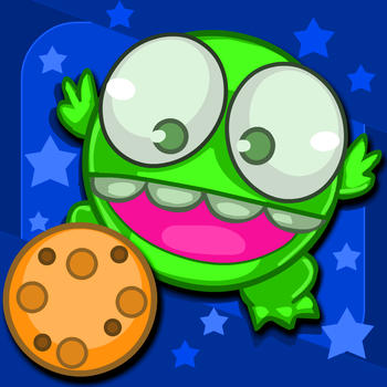 Monster Orbit: Cute bounce baby collecting cookies LOGO-APP點子