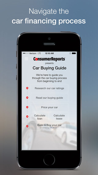 Car Buying Guide by Consumer Reports