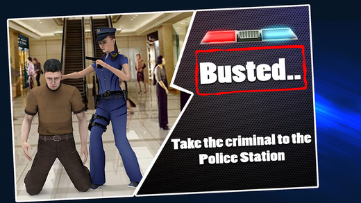 Police Car Simulator 3D - Smash Robbers