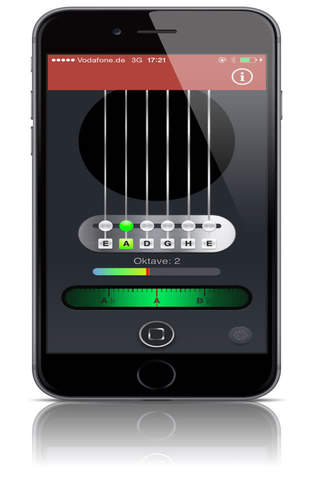 Simple Guitar Tuner - Free Chromatic Tuner for Acoustic and Electric Guitar, Bass, Ukulele ! screenshot 2