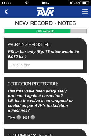 AVK - Valve Installation Tracker screenshot 4