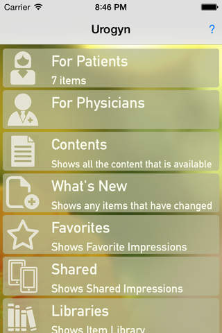 South Coast Urogynecology App screenshot 2