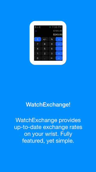 WatchExchange - Currency converter