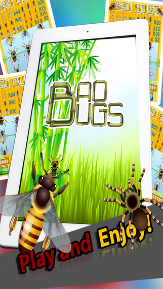 Bad Bugs Free - Hit the Jackpot with Bug-s Insect-s Slots Machine