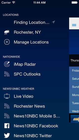 【免費天氣App】News10NBC Weather Rochester, NY-APP點子