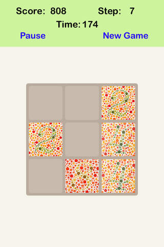 Color Blind 3X3 - Sliding Number Block & Playing With Piano Music² screenshot 2