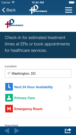【免費醫療App】Providence Health System DC-APP點子